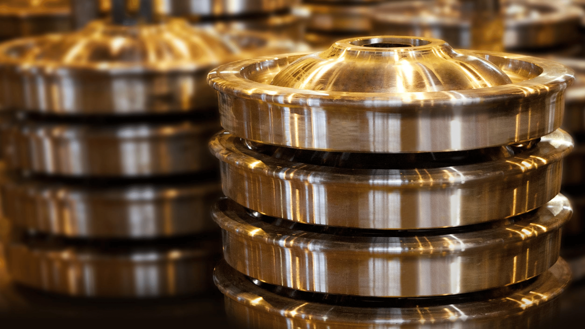 Forged and rolled railway wheels are produced to International Standards for all classes of rolling stock.